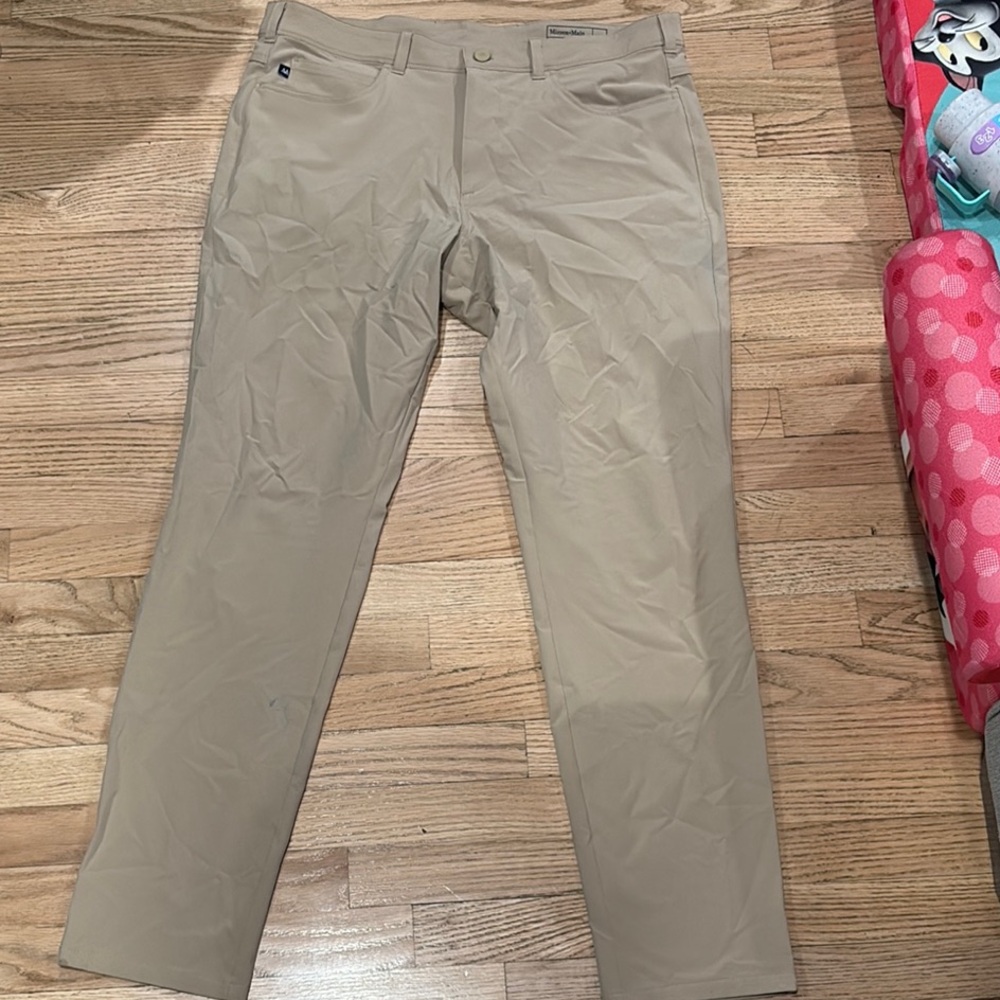 Mizzen + Main tan pants